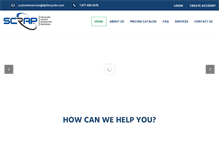 Tablet Screenshot of dpfrecycler.com